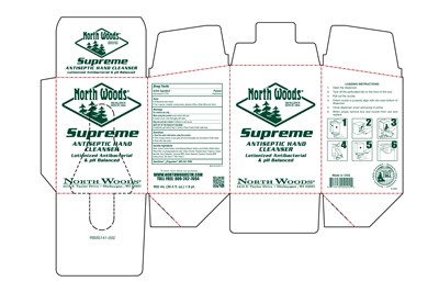 Label (Superior 141 Supreme Antiseptic 900ml)